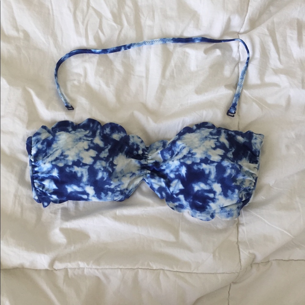 Victoria’s Secret PINK tie dye bandeau bikini top